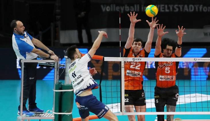 Volleyball, CEV CL, BR Berlin Recycling Volleys - SVG Lüneburg