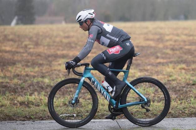 Flanders Classics opening weekend 2025 - training session 27 02 2025 GENT, BELGIUM - FEBRUARY 27 : Philipsen Jasper (BEL) of Alpecin-Deceuninck pictured during a training session ahead of the Flanders Classics opening weekend with Omloop Het Nieuwsblad and Kuurne Brussel Kuurne on February 27, 2025 in Gent, Belgium, 27 02 2025 Gent Belgium  Copyright: xJanxDexMeuleneirx