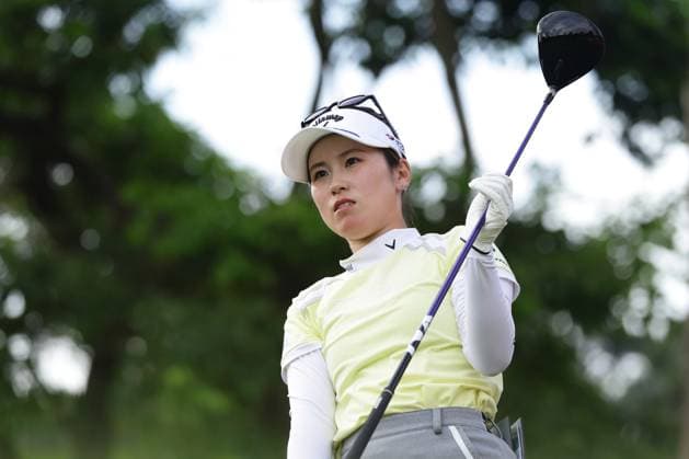 HSBC Women s World Championship, WM, Weltmeisterschaft 2025 Yuna Nishimiya of Japan is in action during round one of the HSBC Women s World Championship 2025 at Sentosa Golf Club in Singapore, on February 27, 2025. Singapore Singapore  Copyright: xSuhaimixAbdullahx originalFilename:abdullah-notitle250227_nptgx.jpg