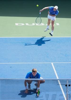 Harri Heliovaara Kappe and Henry Patten, Men s Doubles, Dubai Duty Free Tennis Championships, Dubai, U A E Tennis Dubai Tennis Championships 2025 ATP 500 Dubai Duty Free Tennis Stadium Dubai United Arab Emirates 28 February 2025 Copyright: xJuergenxHasenkopfx