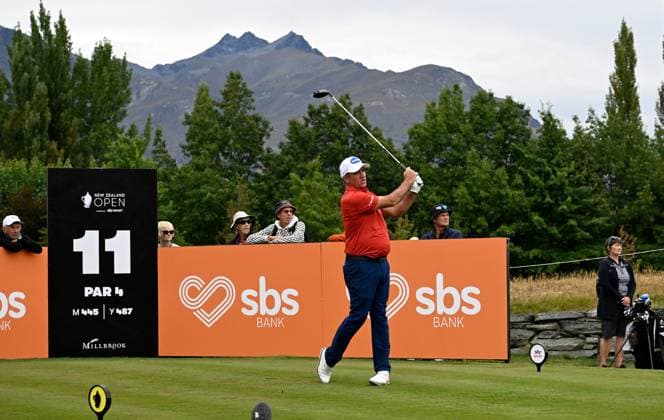 GOLF NEW ZEALAND OPEN, Australia s Scott Hend during round three of the New Zealand Open at Millbrook Resort in Queenstown, New Zealand, Saturday, March 1, 2025. ( NO ARCHIVING, EDITORIAL USE ONLY, NO USE IN BOOKS WITHOUT CONSENT QUEENSTOWN NEW ZEALAND  Copyright: xx 20250301189835739404