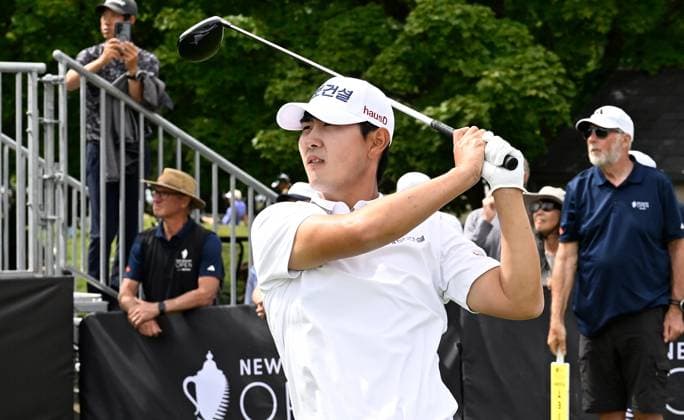 GOLF NEW ZEALAND OPEN, Korea s Guntaek Koh during round three of the New Zealand Open at Millbrook Resort in Queenstown, New Zealand, Saturday, March 1, 2025. ( NO ARCHIVING, EDITORIAL USE ONLY, NO USE IN BOOKS WITHOUT CONSENT QUEENSTOWN NEW ZEALAND  Copyright: xx 20250301175688094630