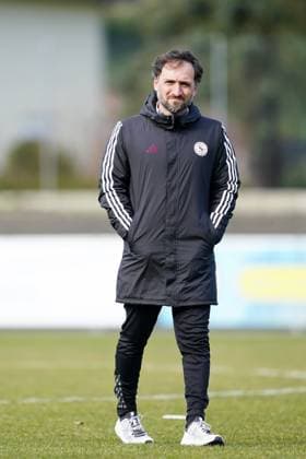 01 03 2025, Stade des Trois Chêne, Stade des Trois Chêne, Women s Super League Servette FC Chênois Fôminin FC Luzern, coach Jose Barcala Servette FC Chenois Feminin Stade des Trois Chêne Stade des Trois Chêne Geneva Switzerland  Copyright: xJustPictures.ch DanielaxPorcellix