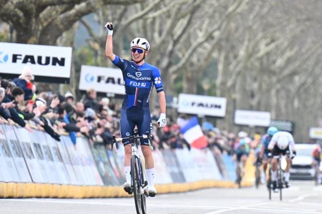 01-03-2025 Faun Ardeche Classic; 2025, Groupama - Fdj; Gregoire, Romain; Guilherand Granges; 