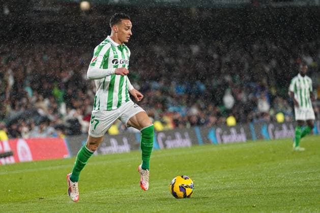 Antony dos Santos (Real Betis) during LaLiga match between Real Betis and Real Madrid, at Benito Villamarin on March 1, 2025 in Seville, Spain Seville Spain Copyright: xFernandoxVazquezx xVWPicsx 0805731528st