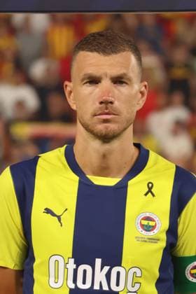 RECORD DATE NOT STATED Edin Dzeko of Fenerbahce. Edin Dzeko of Fenerbahce. 