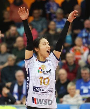 Stuttgart , Volleyball Bundesliga Women, Allianz MTV Stuttgart vs SC Potsdam , Yurika Bamba Potsdam