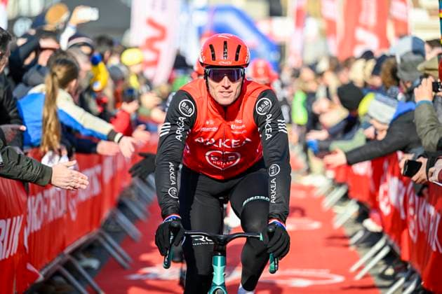 Kuurne - Brussel - Kuurne 2025 cycling race KUURNE, BELGIUM - MARCH 02 : Demare Arnaud (FRA) of Arkea - B&B Hotels before the start of the race during the Men Elite UCI 1.Pro 77th Kuurne - Brussel - Kuurne cycling race of 203 kms with start in Kortrijk and finish in Kuurne on March 02, 2025 in Kuurne, Belgium, 02 03 2025 Kuurne Belgium  Copyright: xNicoxVereeckenx