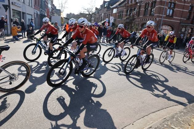 Fenix Omloop van het Hageland AARSCHOT TIELT - WINGE, Belgium 02 03 2025 Pictured during the Fenix Omloop van het Hageland on 02 March 2025 ( Picture by Gianni Barbieux Photo News ). Gent Belgium  Copyright: xGiannixBarbieuxx