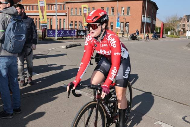 Fenix Omloop van het Hageland AARSCHOT TIELT - WINGE, Belgium 02 03 2025 Lotto Ladies pictured during the Fenix Omloop van het Hageland on 02 March 2025 ( Picture by Gianni Barbieux Photo News ).  Copyright: xGiannixBarbieuxx