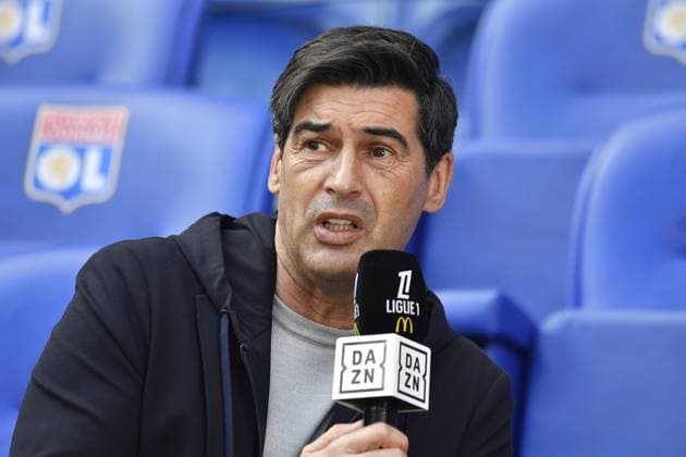 FOOTBALL : Lyon vs Brest - Ligue 1 - 02 03 2025 Paulo FONSECA coach of LYON during the French L1 football match between Olympique Lyonnais and Stade Brestois 29 at the Groupama stadium in Decines-Charpieu Lyon, France on March 02, 20245  Copyright: xMourad_ALLILIx