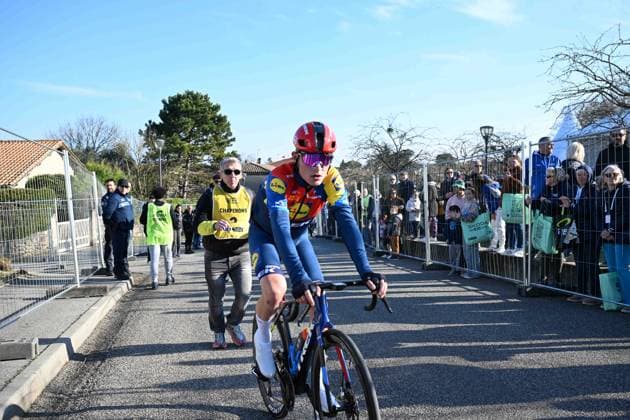 02-03-2025 Faun Drome Classic; 2025, Lidl - Trek; Skjelmose Jensen, Mattias; Etoile Sur Rhone; 