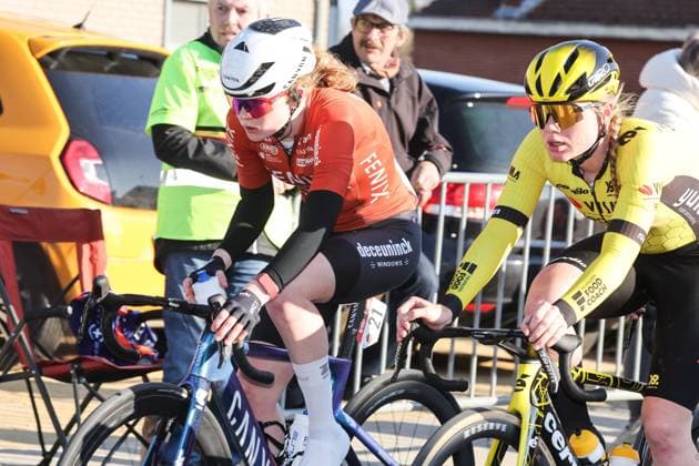 Fenix Omloop van het Hageland AARSCHOT TIELT - WINGE, Belgium 02 03 2025 Fenix-Deceuninck pictured during the Fenix Omloop van het Hageland on 02 March 2025 ( Picture by Gianni Barbieux Photo News ).  Copyright: xGiannixBarbieuxx
