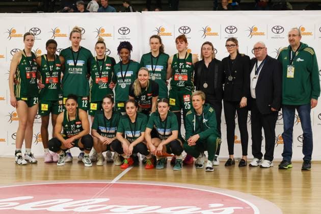 Cup runner-up Rutronik Stars Keltern, DBBL Cup , 02 03 2025, match for place1 Saarlouis Royals vs Rutronik Stars Kelter, Berlin Berlin Germany Copyright: xFootbowl ThomasxSobotzkix