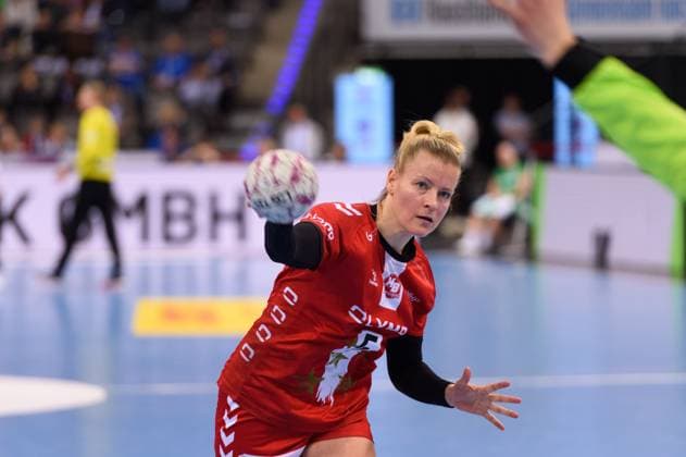 Antje Doell Döll (5 HB Ludwigsburg) during the Haushahn Final4 final between HSG Blomberg-Lippe and HB Ludwigsburg, Porsche Arena, Stuttgart, Germany. (Sven Beyrich SPP) Copyright: xSvenxBeyrich SPPx spp-en-SvBe-20250302-D4S_7096