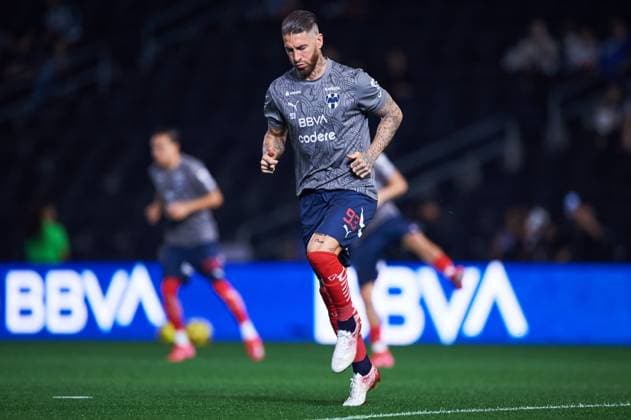 RECORD DATE NOT STATED Liga BBVA MX Clausura 2025 Monterrey vs Santos Sergio Ramos of Monterrey during the 10th round match between Monterrey and Santos as part of the Liga BBVA MX, Torneo Clausura 2025 at BBVA Bancomer Stadium, on March 02, 2025 in Monterrey, Nuevo Leon, Mexico. MONTERREY NUEVO LEON MEXICO  Copyright: xJorgexMartinezx 20250302193208_LMX_C25_MTY_SAN_RAMOS5