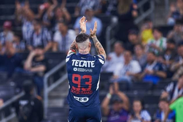 RECORD DATE NOT STATED Liga BBVA MX Clausura 2025 Monterrey vs Santos Sergio Ramos of Monterrey during the 10th round match between Monterrey and Santos as part of the Liga BBVA MX, Torneo Clausura 2025 at BBVA Bancomer Stadium, on March 02, 2025 in Monterrey, Nuevo Leon, Mexico. MONTERREY NUEVO LEON MEXICO  Copyright: xJorgexMartinezx 20250302201031_LMX_C25_MTY_SAN_RAMOS21