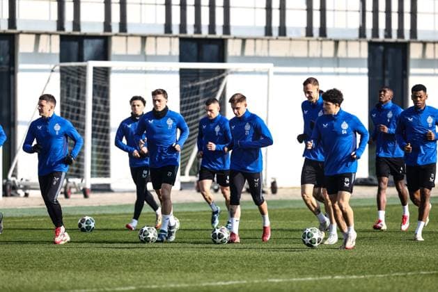 Football, CL, FC Brugge, Training