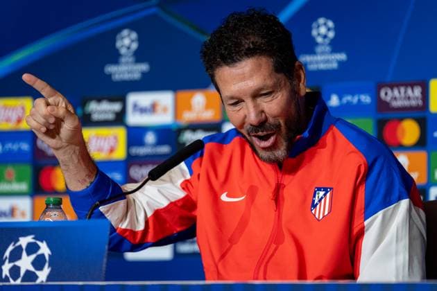 Football, CL, Atletico Madrid, Press conference