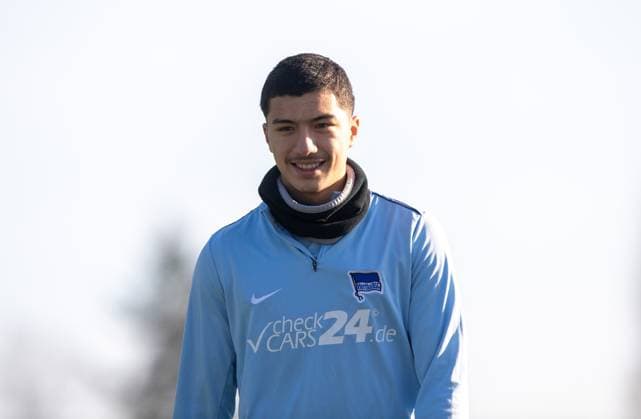 Soccer, Men, Season 2024 2025, 2 Bundesliga, Hertha BSC, Training, Ibrahim Maza Hertha BSC , 03 03 2025, Copyright: xSebastianxRäppoldx xMatthiasxKochx
