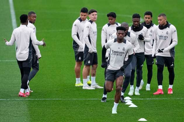 Football, CL, Real Madrid, Training