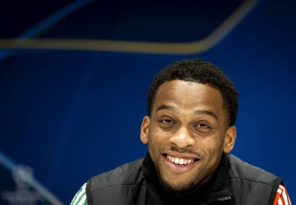 EINDHOVEN - Jurrien Timber of Arsenal during the press conference, PK, Pressekonferenz ahead of the meeting between the English team and PSV in the Champions League eighth final in Eindhoven. ANP KOEN VAN WEEL xVIxANPxSportx xxANPxIVx 521489498 originalFilename: 521489498.jpg