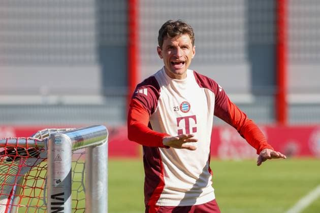 GER, Final training, FC Bayern Muenchen, Football, UEFA Champions League, Round of 16 first leg, 2024 2025 season, 04 03 2025, GER, Final training, FC Bayern Muenchen, Football, UEFA Champions League, Round of 16 first leg, 2024 2025 season, 04 03 2025 Muenchen Copyright: xEibner-Pressefoto JennixMaulx EP_JML