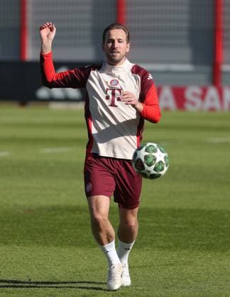 04 03 2025, Champions League, FC Bayern Muenchen final training, Football, Sport, in the picture Harry Kane FC Bayern Muenchen