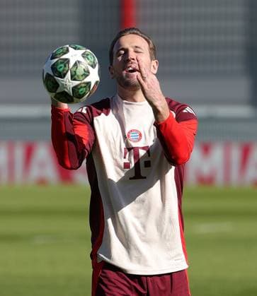 04 03 2025, Champions League, FC Bayern Muenchen final training, Football, Sport, in the picture Harry Kane FC Bayern Muenchen