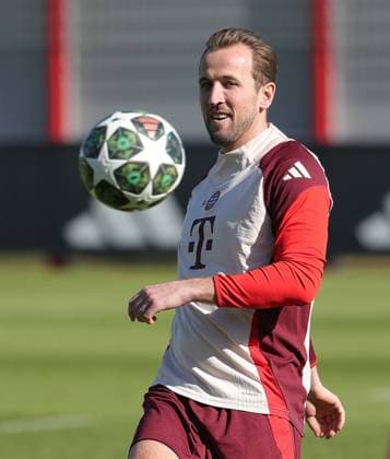 04 03 2025, Champions League, FC Bayern Muenchen final training, Football, Sport, in the picture Harry Kane FC Bayern Muenchen