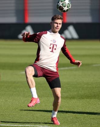 04 03 2025, Champions League, FC Bayern Muenchen final training, Football, Sport, in the picture Joshua Kimmich FC Bayern Muenchen