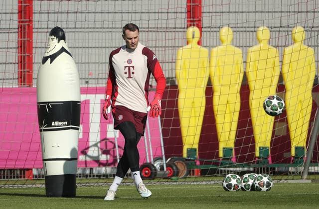 04 03 2025, Champions League, FC Bayern Muenchen final training, Football, Sport, in the picture Manuel Neuer FC Bayern Muenchen