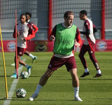 04 03 2025, Champions League, FC Bayern Muenchen final training, Football, Sport, in the picture Harry Kane FC Bayern Muenchen