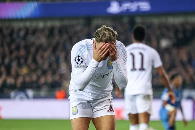 Bruges,Belgium,March 4th,2025: Matty Cash (2 Aston Villa) in action during the UEFA Champions League football match between Club Brugge vs Aston Villa at Jan Breydelstadion,Bruges on March 4th, 2025 (Joao Bravo SPP) Copyright: xJoaoxBravoxx xSPPx spp-en-JoBr-JBF-7628