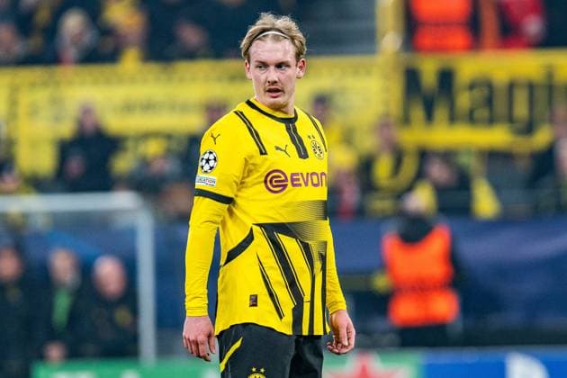 04 03 2025, Borussia Dortmund v OSC Lille, UEFA Champions League, round of 16, first leg Julian Brandt Borussia Dortmund, 10 Copyright: xBahhoxKarax