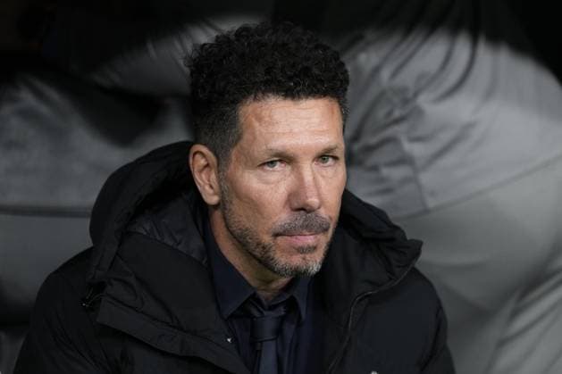 Cc Madrid 04 03 2025 - Champions League Real Madrid-Atletico Madrid foto Cesar Cebolla Image nella foto: Diego Simeone 
