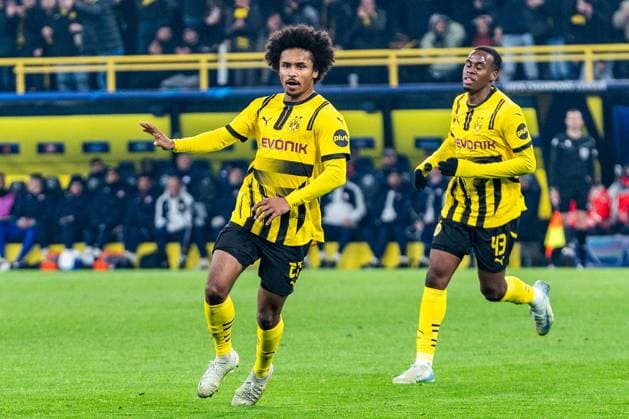 04 03 2025, Borussia Dortmund v OSC Lille, UEFA Champions League, round of 16, first leg Goal for 1 0 by Karim Adeyemi Borussia Dortmund, 27 Copyright: xBahhoxKarax