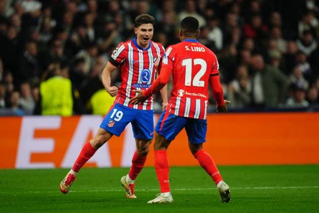 UEFA Champions League match between Real Madrid and Atletico de Madrid, Round of 16, first leg, played at Santiago Bernabeu Stadium on March 4, 2025 in Madrid, Spain. (Photo by Bagu Blanco PRESSINPHOTO) Copyright: xBaguxBlancox xPressinphotox