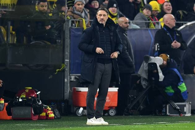Coach Niko Kovac Borussia Dortmund looks on during the UEFA Champions League 2024 25 Round of 16 First Leg match between Borussia Dortmund and LOSC Lille at Signal Iduna Park on March 4, 2025 in Dortmund, Germany Photo by Ralf Treese DeFodi Images