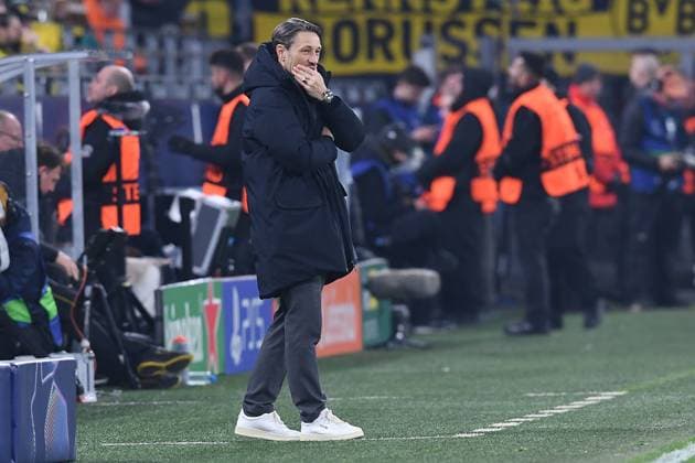 Soccer Champions League round of 16 Borussia Dortmund Lille OSC on 04 03 2025 at Signal Iduna Park in Dortmund Niko Kovac Head Coach Dortmund xRx