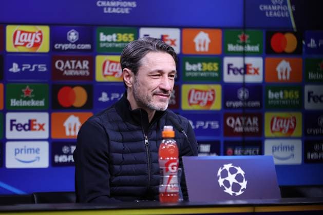 04 03 2025, Football, UEFA Champions League, Borussia Dortmund OSC Lille, Signal Iduna Park, Round of 16, Season 2024 2025 Coach Niko Kovac Head Coach BVB at the press conference after the match North Rhine-Westphalia Germany