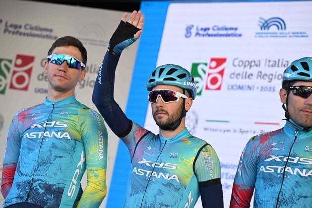 05-03-2025 Trofeo Laigueglia; 2025, Xds - Astana; Velasco, Simone; Laigueglia; 