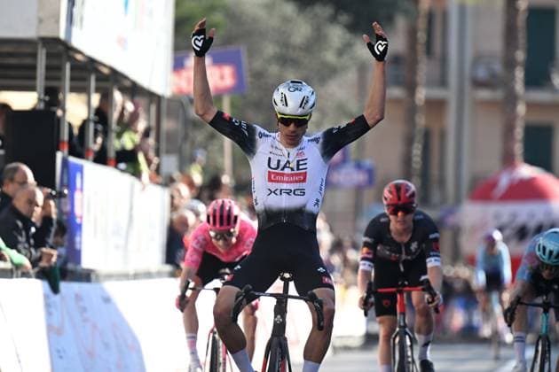 05-03-2025 Trofeo Laigueglia; 2025, Uae Team Emirates - Xrg; Ayuso Pesquera, Juan; Laigueglia; 