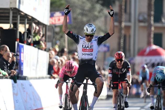 05-03-2025 Trofeo Laigueglia; 2025, Uae Team Emirates - Xrg; Ayuso Pesquera, Juan; Laigueglia; 