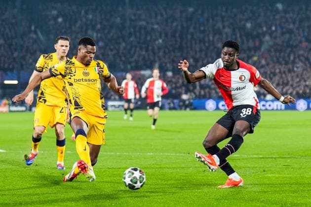 Football, CL, Feyenoord Rotterdam - Inter Milan