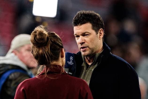 UEFA Champions League, FC Bayern Munich Bayer 04 Leverkusen 05 03 2025 Michael Ballack TV expert UEFA Champions League round of 16 first leg, FC Bayern Munich Bayer 04 Leverkusen Munich, Allianz Arena on 05 03 2025 Copyright: xBEAUTIFULxSPORTS Wunderlx