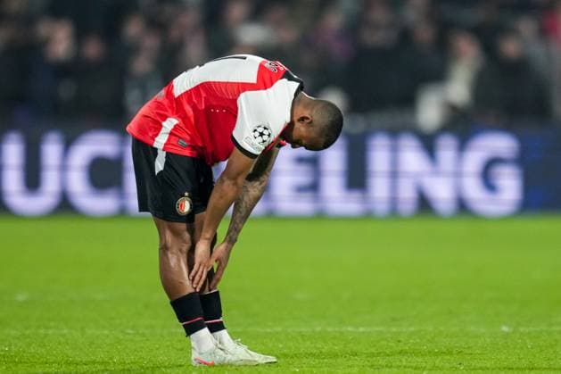 UEFA Champions League: Feyenoord v FC Inter Milan Rotterdam - Igor Paixao of Feyenoord during the 1st leg of the round of 16 of new format of the Champions League 2024 2025. The match is set between Feyenoord and FC Inter Milan at Stadion Feijenoord De Kuip on 5 March 2025 in Rotterdam, The Netherlands. Copyright: xRenexNijhuisx