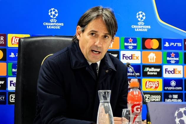 ROTTERDAM, 5-3-25, Stadium de Kuip, Champions League, 2024 2025, Feyenoord - Feyenoord Inter Milan, Inter player Simone Inzaghi Feyenoord Inter Milan  x28180220x Copyright:
