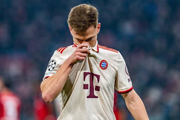 05 03 2025, FC Bayern München vs Bayer Leverkusen, UEFA Champions League, Round of 16 first leg Joshua Kimmich FC Bayern Muenchen, 6 Copyright: xBahhoxKarax