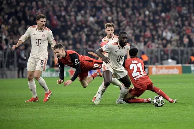 Football, CL, FC Bayern Munich - Bayer 04 Leverkusen